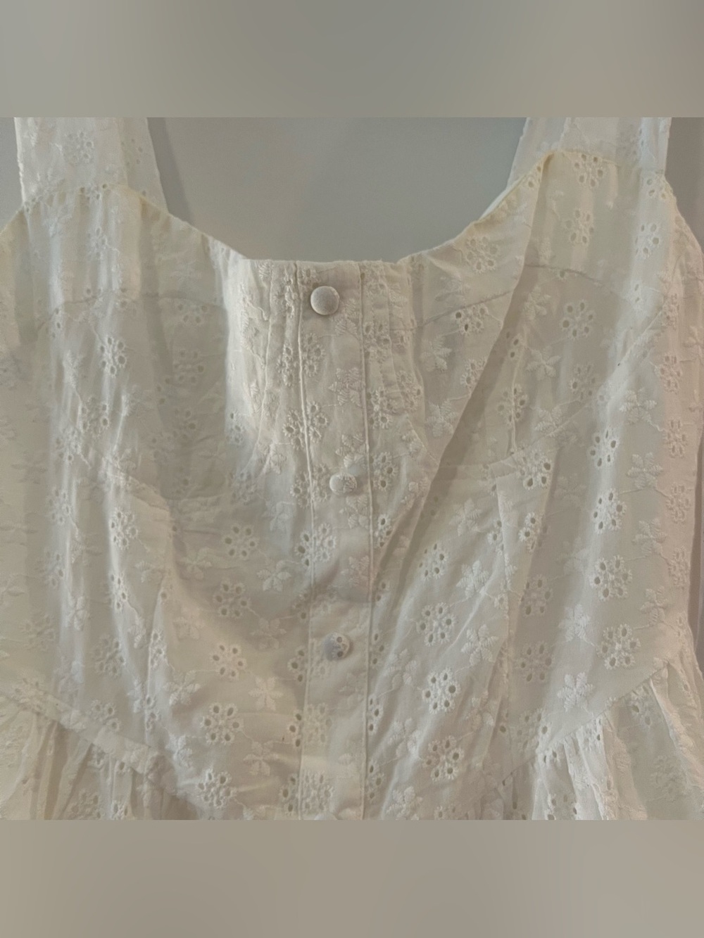 Profound Sweetness White Eyelet Bustier Mini
Dress - Picture 10 of 13
